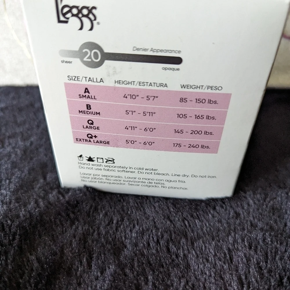 Black Nylon Tights B Silky Sheer
